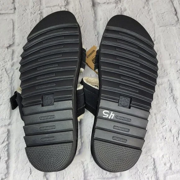 Dr. Martens Myles Faux Fur Platform Sandals Men's Sz 14 DOC MARTEN Suede - Picture 10 of 12